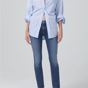 Citizens of Humanity Ladies Racer Low Rise Skinny Jeans Delphi - Size 27